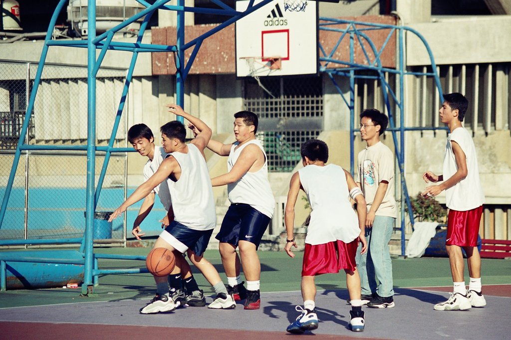 籃球運動攝影台灣體育大學籃球場