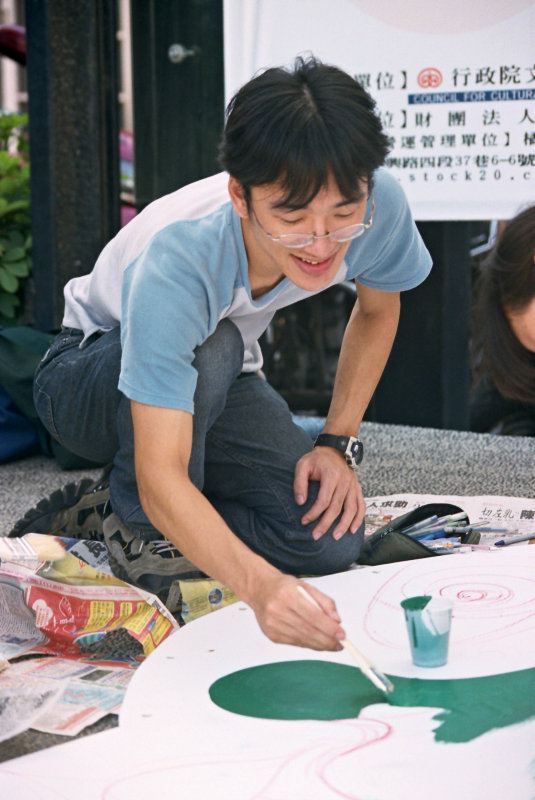 台中20號倉庫藝術特區藝術村2000年至2003年橘園經營時期20號倉庫藝術特區主展場台中師範學院(莊教授)攝影照片6