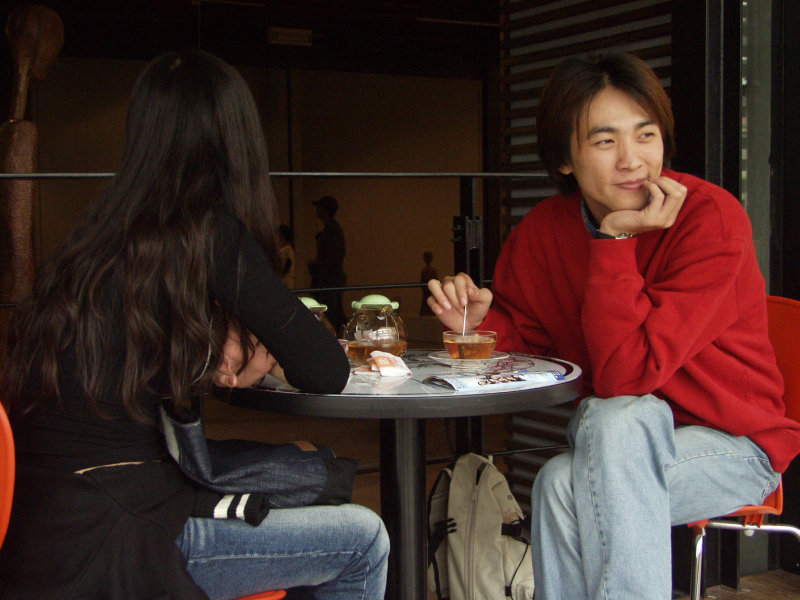 台中20號倉庫藝術特區藝術村2000年至2003年橘園經營時期咖啡廳攝影拍照蔡錫明(阿蔡)2002-12-08攝影照片2