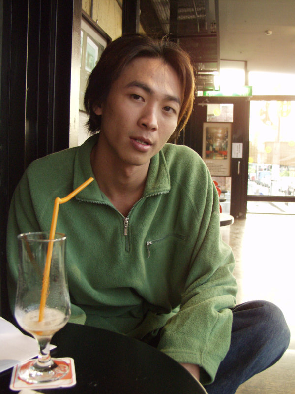 台中20號倉庫藝術特區藝術村2000年至2003年橘園經營時期咖啡廳攝影拍照蔡錫明(阿蔡)2002-12-08攝影照片9
