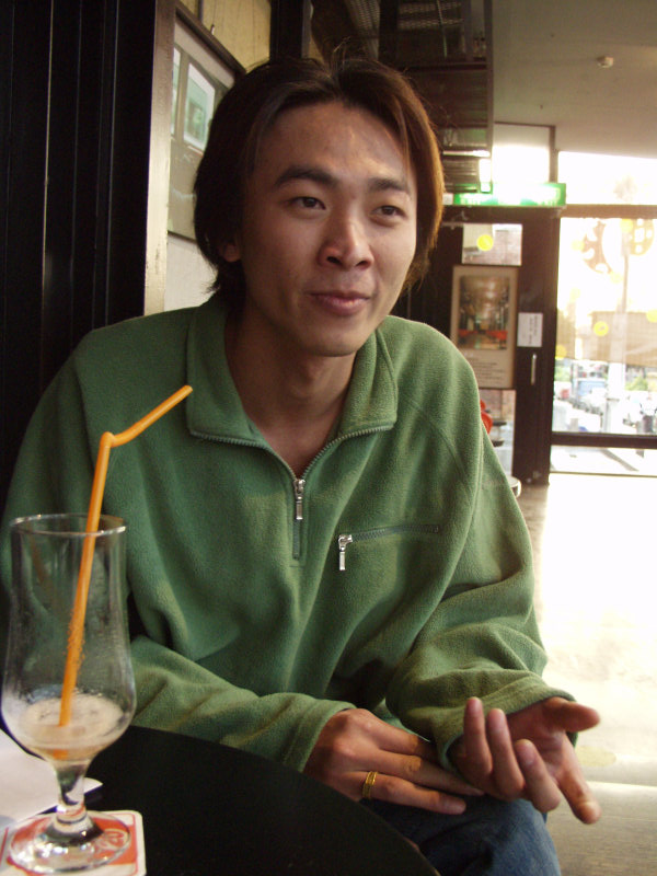 台中20號倉庫藝術特區藝術村2000年至2003年橘園經營時期咖啡廳攝影拍照蔡錫明(阿蔡)2002-12-08攝影照片18