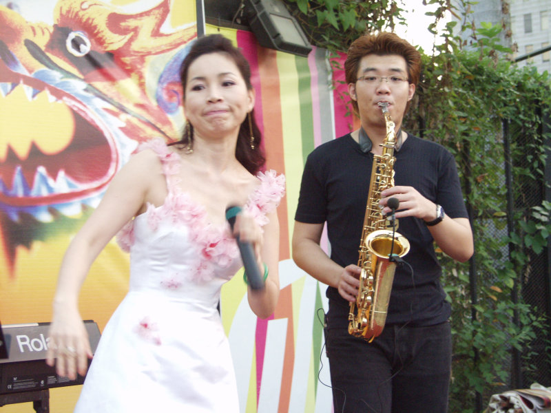 台中20號倉庫藝術特區藝術村2003年至2006年加崙工作室(大開劇團)時期展覽活動第一屆爵士音樂節2003-10-04攝影照片22