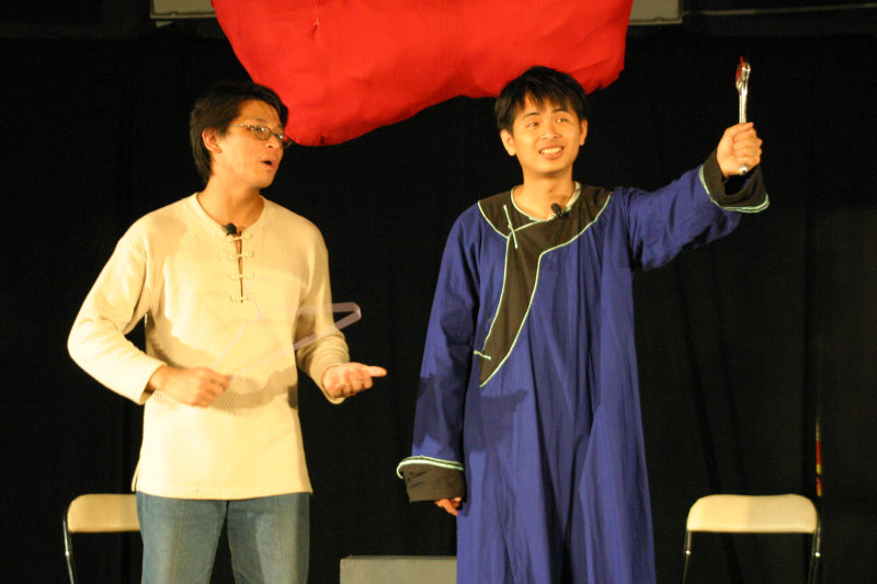 台中20號倉庫藝術特區藝術村2003年至2006年加崙工作室(大開劇團)時期展覽活動郭陽山蕭立偉2005-04-15攝影照片23