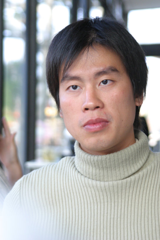 台中20號倉庫藝術特區藝術村2006-2009年橘園經營時期咖啡館藝廊聊天表情系列攝影邀請2007-11-18攝影照片4