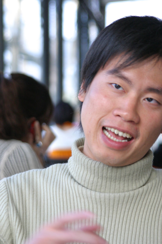 台中20號倉庫藝術特區藝術村2006-2009年橘園經營時期咖啡館藝廊聊天表情系列攝影邀請2007-11-18攝影照片13