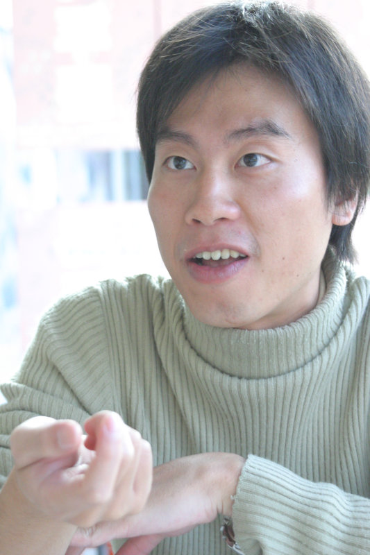 台中20號倉庫藝術特區藝術村2006-2009年橘園經營時期咖啡館藝廊聊天表情系列攝影邀請2007-11-18攝影照片177