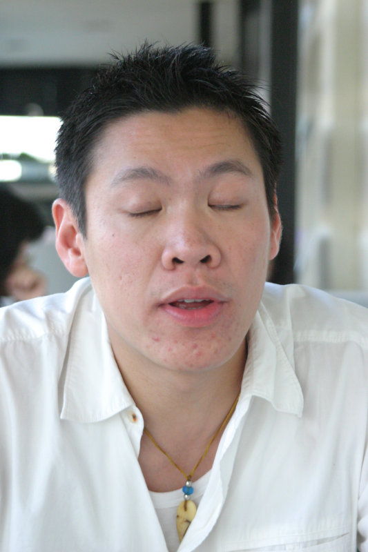 台中20號倉庫藝術特區藝術村2006-2009年橘園經營時期咖啡館藝廊聊天表情系列攝影邀請2007-12-08攝影照片54