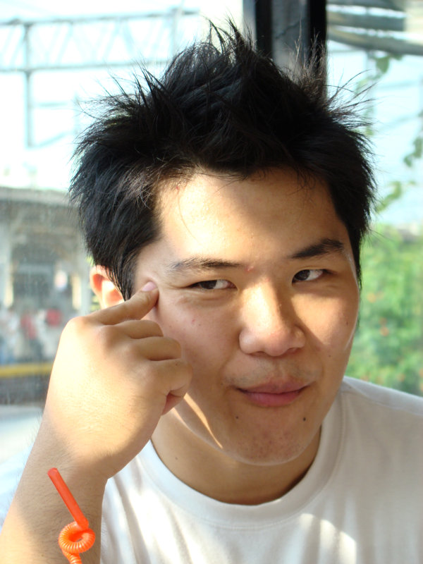 台中20號倉庫藝術特區藝術村2006-2009年橘園經營時期咖啡館藝廊聊天表情系列攝影邀請20070526攝影照片21