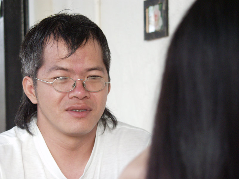 台中20號倉庫藝術特區藝術村2006-2009年橘園經營時期咖啡館藝廊聊天表情系列攝影邀請20071013攝影照片1