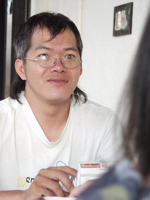 台中20號倉庫藝術特區藝術村2006-2009年橘園經營時期咖啡館藝廊聊天表情系列攝影邀請20071013攝影照片2