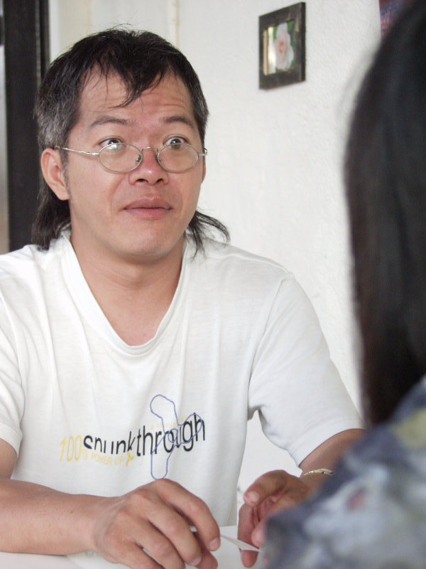 台中20號倉庫藝術特區藝術村2006-2009年橘園經營時期咖啡館藝廊聊天表情系列攝影邀請20071013攝影照片3