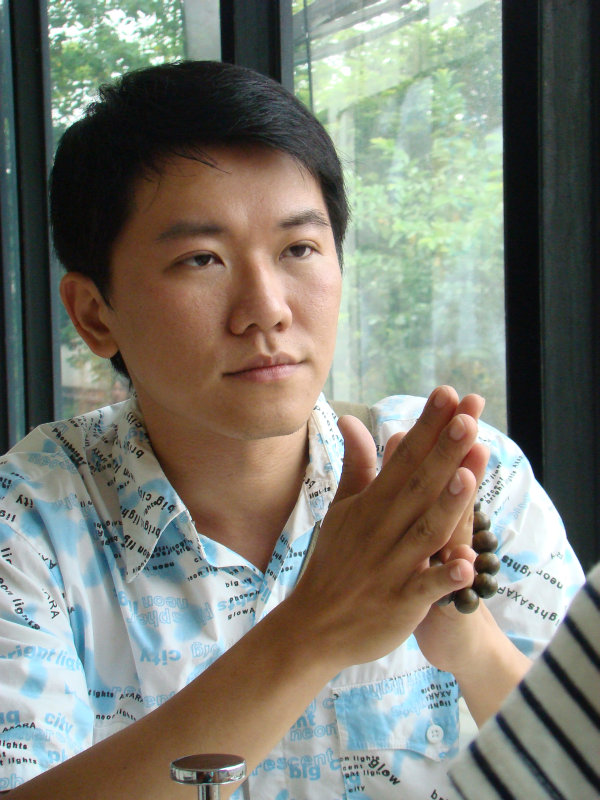 台中20號倉庫藝術特區藝術村2006-2009年橘園經營時期咖啡館藝廊聊天表情系列攝影邀請2009-05-24攝影照片124