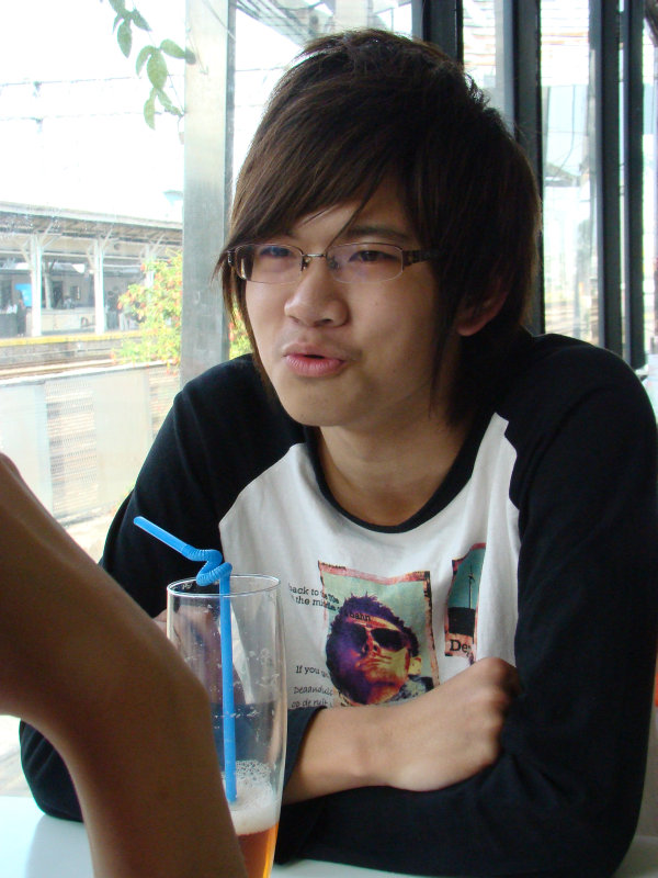 台中20號倉庫藝術特區藝術村2006-2009年橘園經營時期咖啡館藝廊聊天表情系列攝影邀請20090208攝影照片6