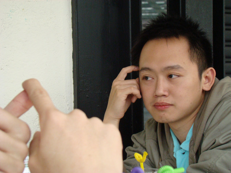 台中20號倉庫藝術特區藝術村2006-2009年橘園經營時期咖啡館藝廊聊天表情系列攝影邀請20090412攝影照片5