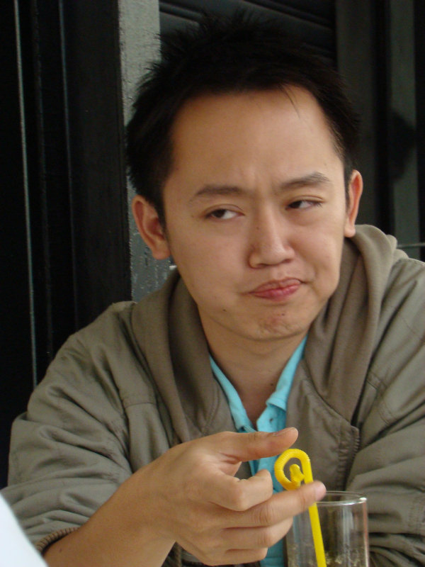 台中20號倉庫藝術特區藝術村2006-2009年橘園經營時期咖啡館藝廊聊天表情系列攝影邀請20090412攝影照片30