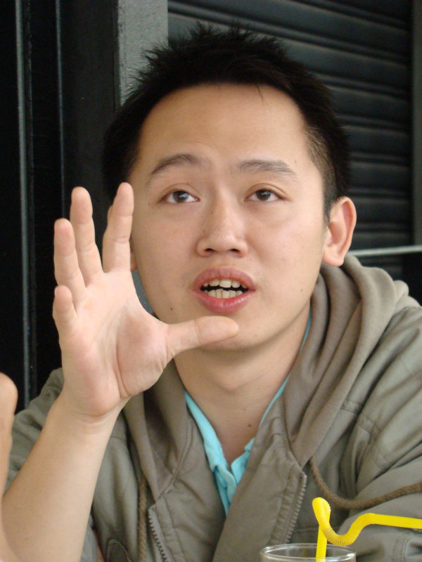 台中20號倉庫藝術特區藝術村2006-2009年橘園經營時期咖啡館藝廊聊天表情系列攝影邀請20090412攝影照片44