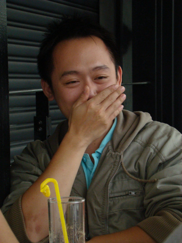 台中20號倉庫藝術特區藝術村2006-2009年橘園經營時期咖啡館藝廊聊天表情系列攝影邀請20090412攝影照片54