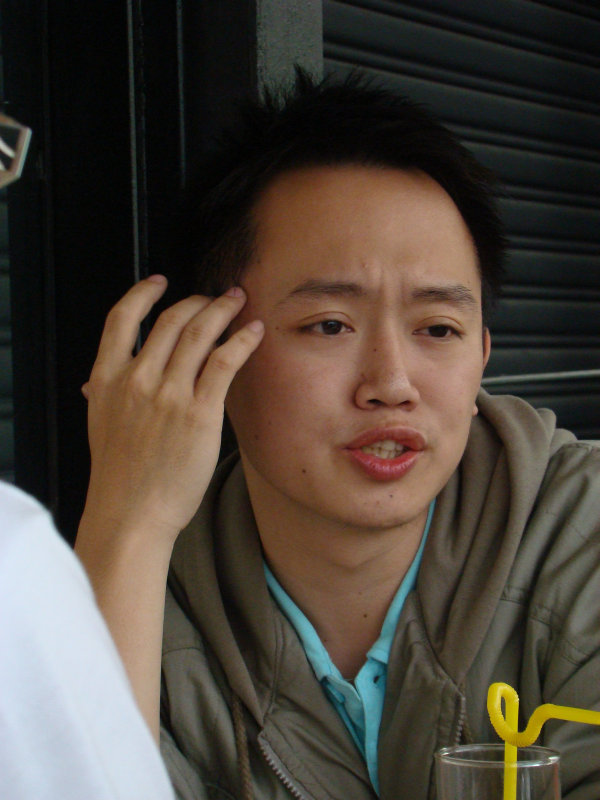 台中20號倉庫藝術特區藝術村2006-2009年橘園經營時期咖啡館藝廊聊天表情系列攝影邀請20090412攝影照片64