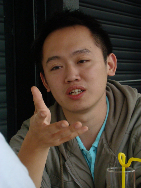 台中20號倉庫藝術特區藝術村2006-2009年橘園經營時期咖啡館藝廊聊天表情系列攝影邀請20090412攝影照片87