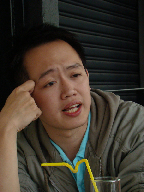 台中20號倉庫藝術特區藝術村2006-2009年橘園經營時期咖啡館藝廊聊天表情系列攝影邀請20090412攝影照片103