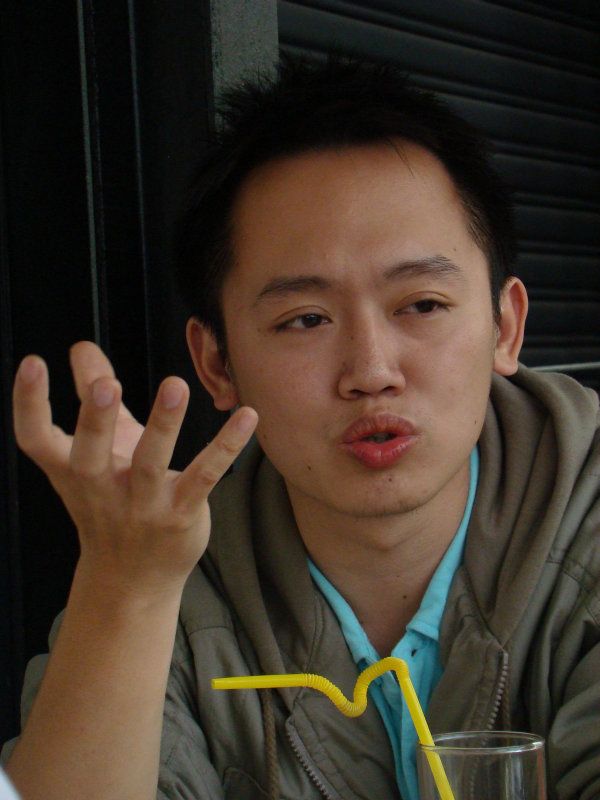 台中20號倉庫藝術特區藝術村2006-2009年橘園經營時期咖啡館藝廊聊天表情系列攝影邀請20090412攝影照片105