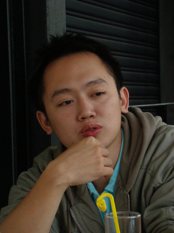 台中20號倉庫藝術特區藝術村2006-2009年橘園經營時期咖啡館藝廊聊天表情系列攝影邀請20090412攝影照片111