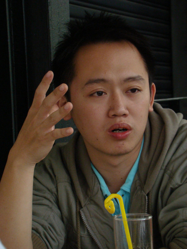 台中20號倉庫藝術特區藝術村2006-2009年橘園經營時期咖啡館藝廊聊天表情系列攝影邀請20090412攝影照片114