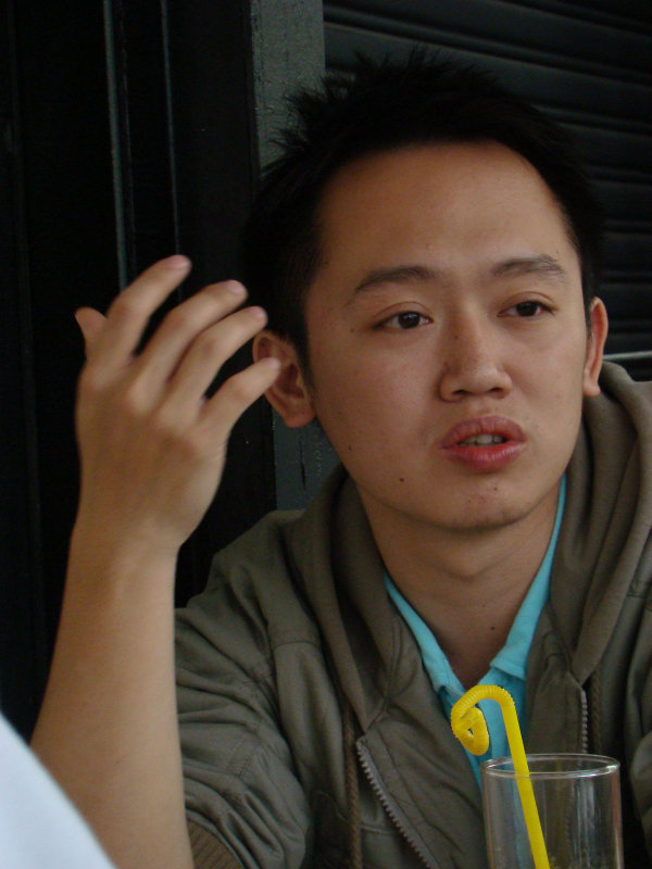 台中20號倉庫藝術特區藝術村2006-2009年橘園經營時期咖啡館藝廊聊天表情系列攝影邀請20090412攝影照片117