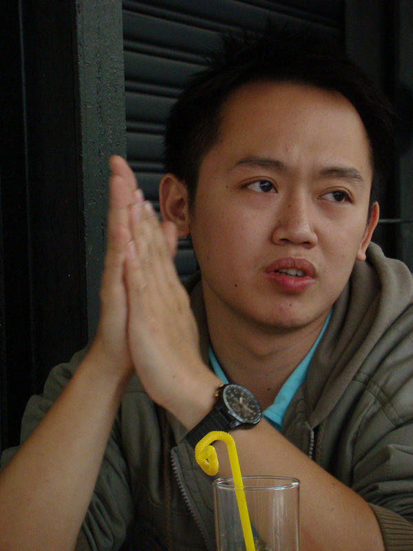 台中20號倉庫藝術特區藝術村2006-2009年橘園經營時期咖啡館藝廊聊天表情系列攝影邀請20090412攝影照片119