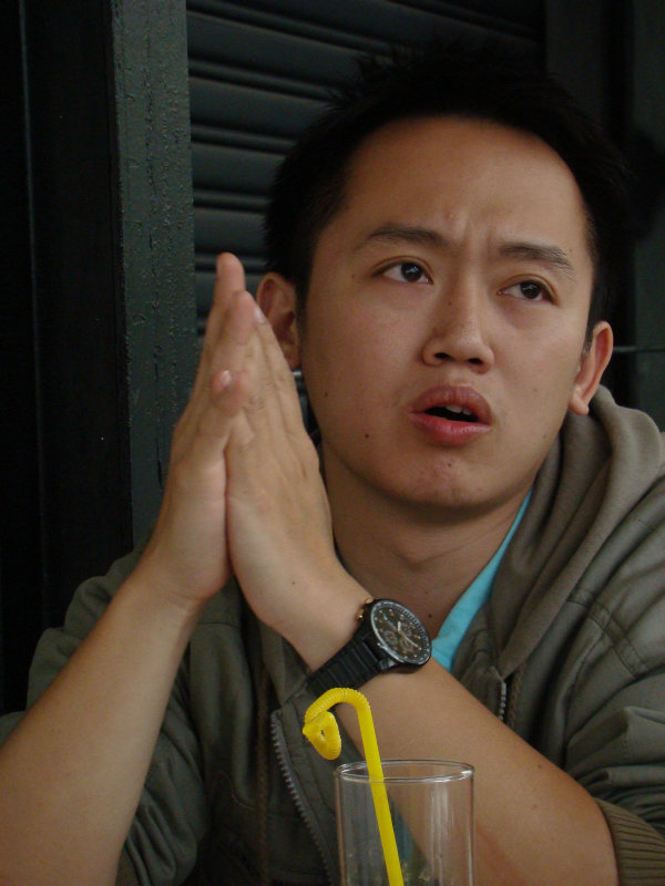 台中20號倉庫藝術特區藝術村2006-2009年橘園經營時期咖啡館藝廊聊天表情系列攝影邀請20090412攝影照片121