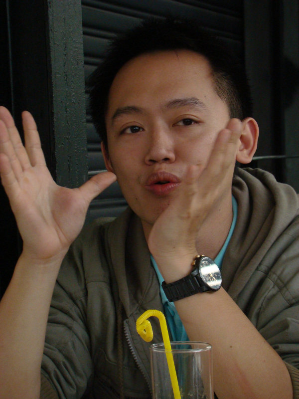 台中20號倉庫藝術特區藝術村2006-2009年橘園經營時期咖啡館藝廊聊天表情系列攝影邀請20090412攝影照片123