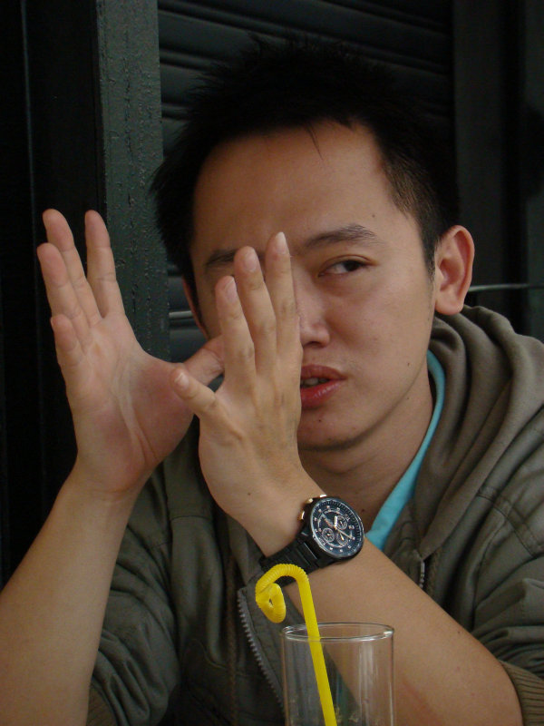 台中20號倉庫藝術特區藝術村2006-2009年橘園經營時期咖啡館藝廊聊天表情系列攝影邀請20090412攝影照片124