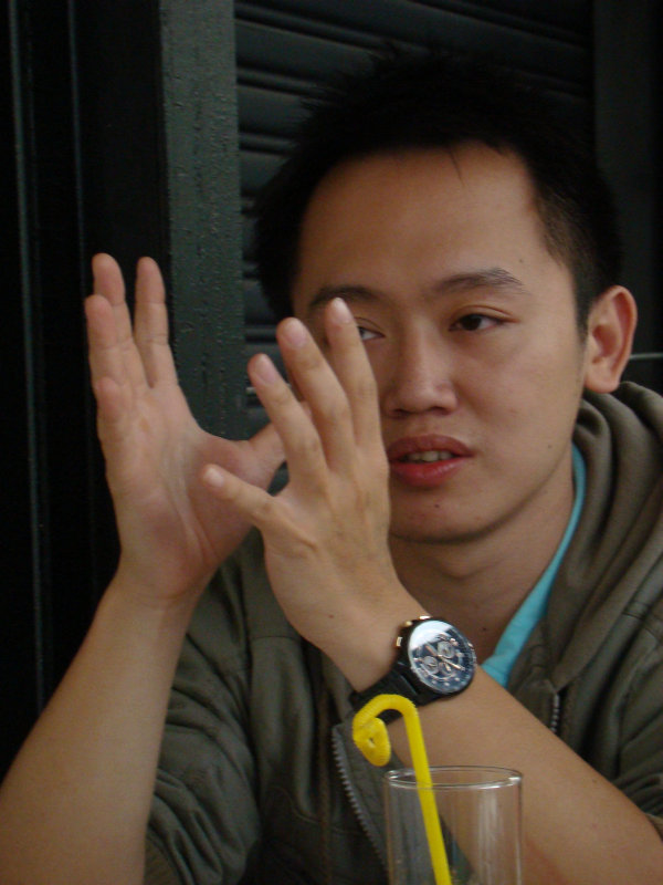 台中20號倉庫藝術特區藝術村2006-2009年橘園經營時期咖啡館藝廊聊天表情系列攝影邀請20090412攝影照片126