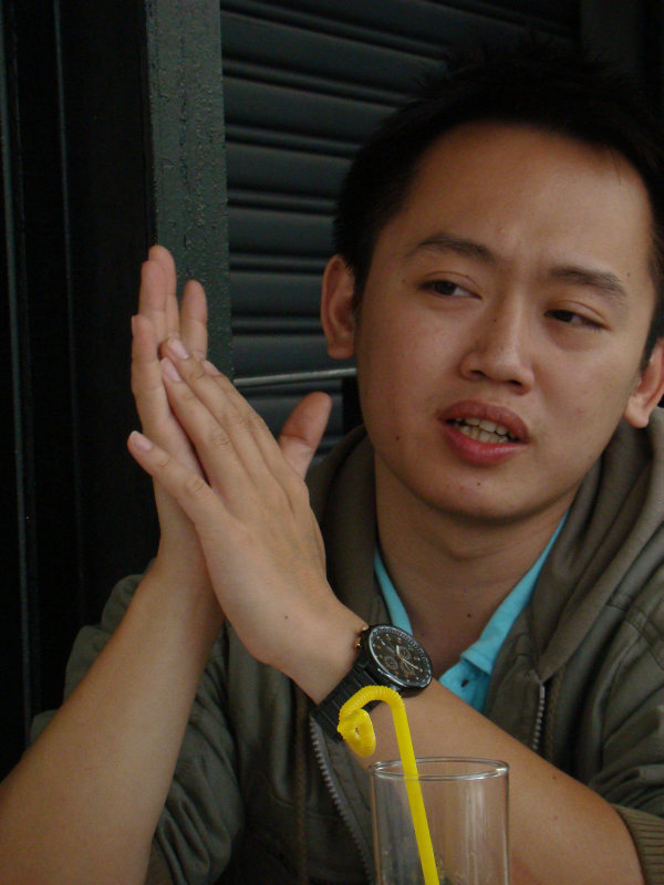 台中20號倉庫藝術特區藝術村2006-2009年橘園經營時期咖啡館藝廊聊天表情系列攝影邀請20090412攝影照片127