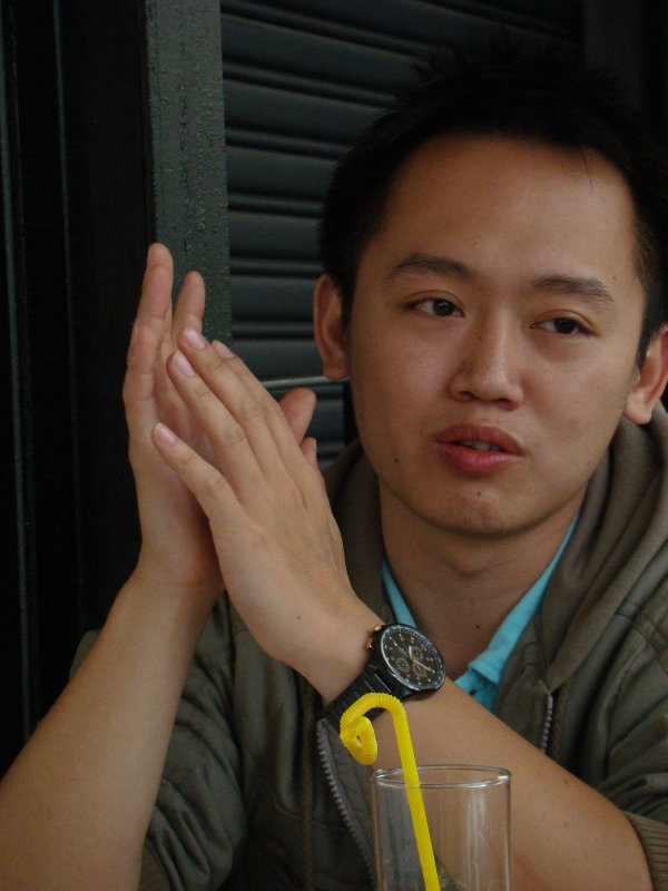 台中20號倉庫藝術特區藝術村2006-2009年橘園經營時期咖啡館藝廊聊天表情系列攝影邀請20090412攝影照片128