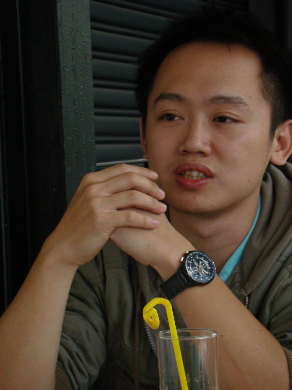 台中20號倉庫藝術特區藝術村2006-2009年橘園經營時期咖啡館藝廊聊天表情系列攝影邀請20090412攝影照片135