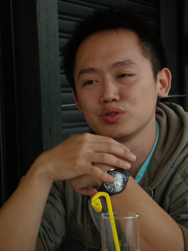 台中20號倉庫藝術特區藝術村2006-2009年橘園經營時期咖啡館藝廊聊天表情系列攝影邀請20090412攝影照片137