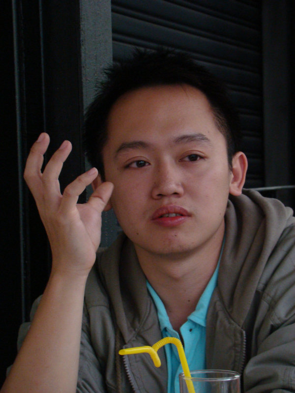 台中20號倉庫藝術特區藝術村2006-2009年橘園經營時期咖啡館藝廊聊天表情系列攝影邀請20090412攝影照片144