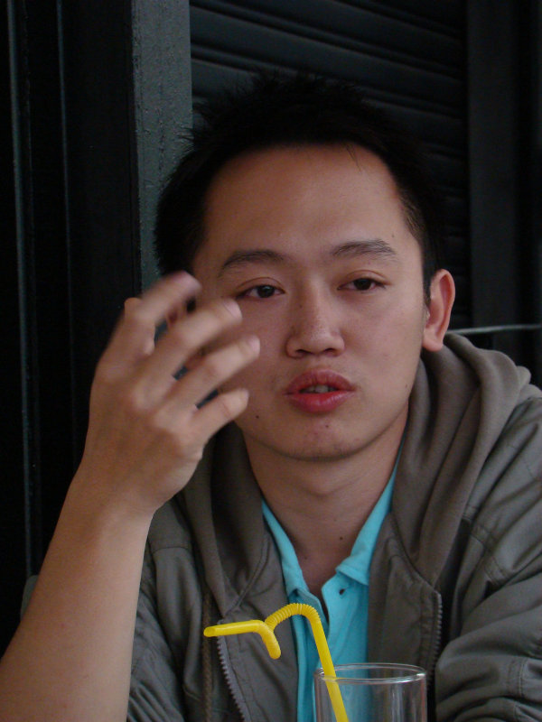 台中20號倉庫藝術特區藝術村2006-2009年橘園經營時期咖啡館藝廊聊天表情系列攝影邀請20090412攝影照片146