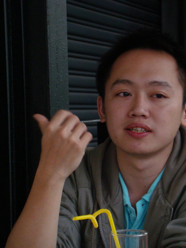 台中20號倉庫藝術特區藝術村2006-2009年橘園經營時期咖啡館藝廊聊天表情系列攝影邀請20090412攝影照片149