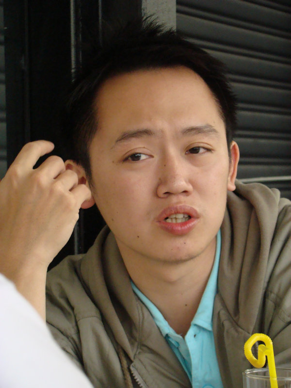 台中20號倉庫藝術特區藝術村2006-2009年橘園經營時期咖啡館藝廊聊天表情系列攝影邀請20090412攝影照片169