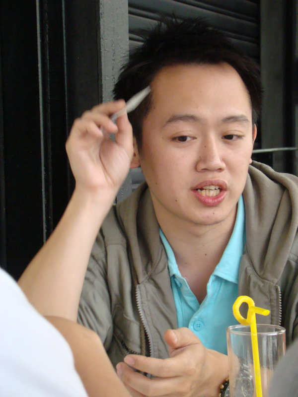 台中20號倉庫藝術特區藝術村2006-2009年橘園經營時期咖啡館藝廊聊天表情系列攝影邀請20090412攝影照片185