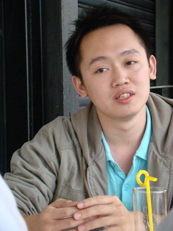 台中20號倉庫藝術特區藝術村2006-2009年橘園經營時期咖啡館藝廊聊天表情系列攝影邀請20090412攝影照片200