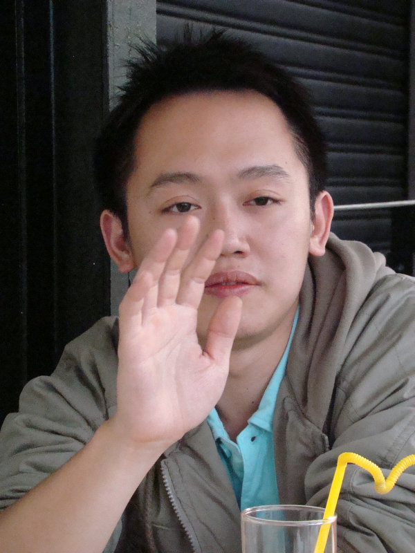 台中20號倉庫藝術特區藝術村2006-2009年橘園經營時期咖啡館藝廊聊天表情系列攝影邀請20090412攝影照片208