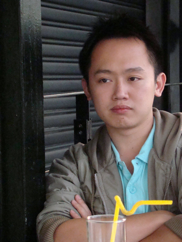 台中20號倉庫藝術特區藝術村2006-2009年橘園經營時期咖啡館藝廊聊天表情系列攝影邀請20090412攝影照片218