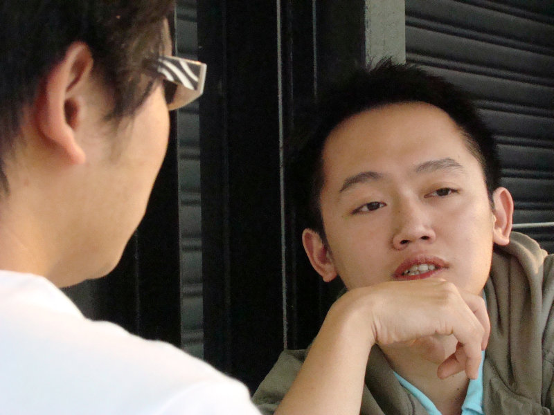 台中20號倉庫藝術特區藝術村2006-2009年橘園經營時期咖啡館藝廊聊天表情系列攝影邀請20090412攝影照片219