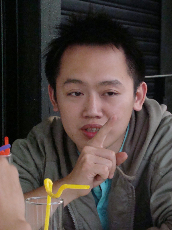 台中20號倉庫藝術特區藝術村2006-2009年橘園經營時期咖啡館藝廊聊天表情系列攝影邀請20090412攝影照片230