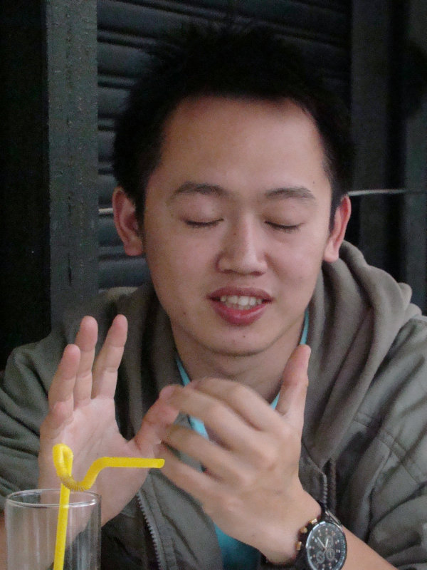 台中20號倉庫藝術特區藝術村2006-2009年橘園經營時期咖啡館藝廊聊天表情系列攝影邀請20090412攝影照片240