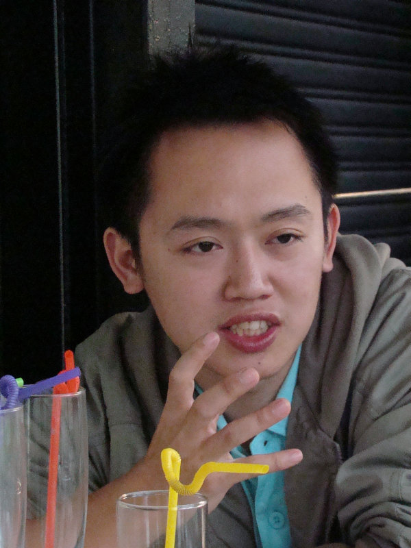 台中20號倉庫藝術特區藝術村2006-2009年橘園經營時期咖啡館藝廊聊天表情系列攝影邀請20090412攝影照片242