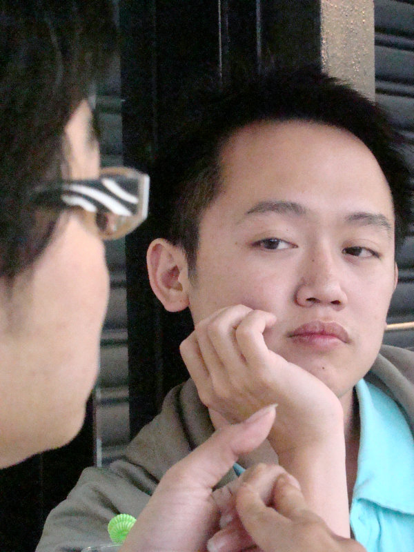 台中20號倉庫藝術特區藝術村2006-2009年橘園經營時期咖啡館藝廊聊天表情系列攝影邀請20090412攝影照片260